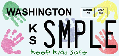 Keep Kids Safe license plate